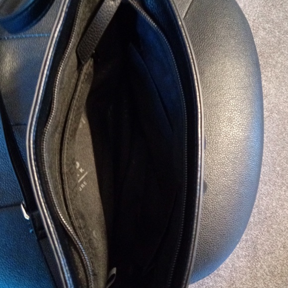 Jones New York Black Crossbody Bag with Gold Accents - Picture 5 of 5